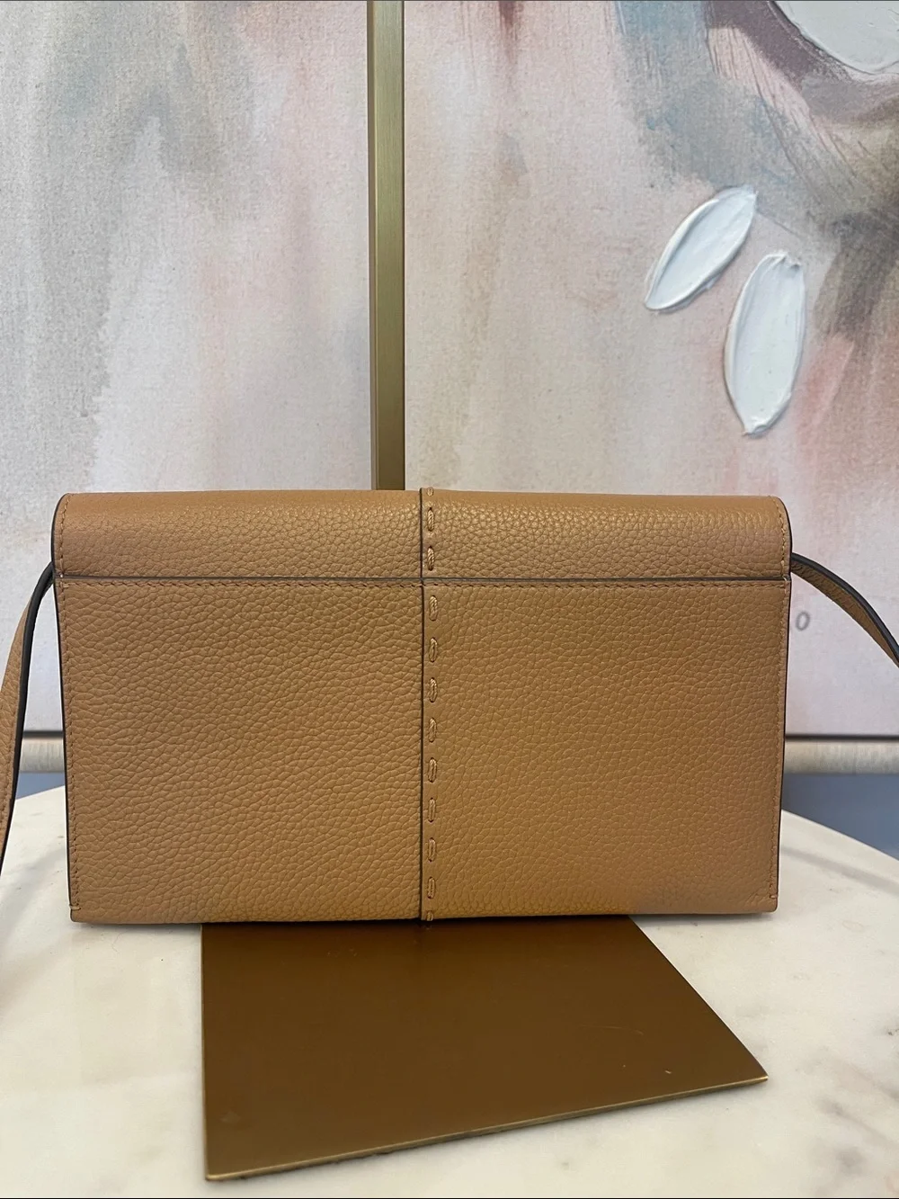 Tory Burch McGraw Wallet Crossbody Bag in Tan